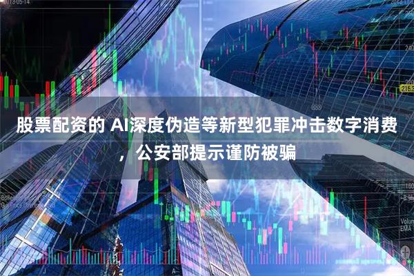 股票配资的 AI深度伪造等新型犯罪冲击数字消费，公安部提示谨防被骗
